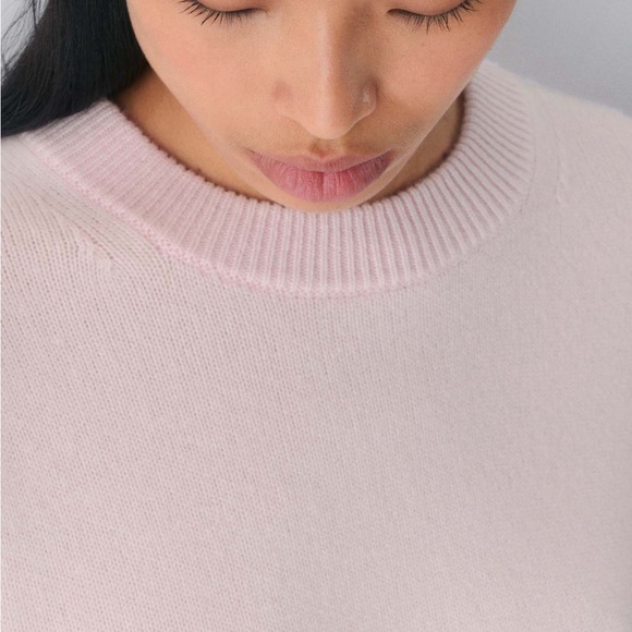 Aritzia Babaton Essential Cashmere Relaxed Crew Sweater S - Picture 4 of 14